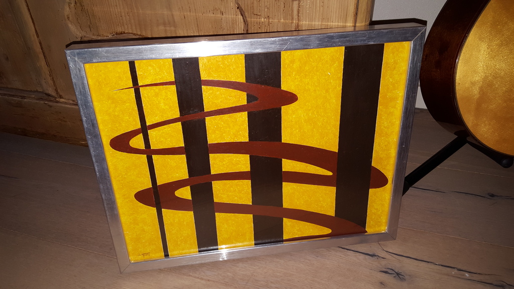 Jan van Hest (1915) - Paneel, gesigneerd linksonder en verso 1978 kopen? Bied vanaf 50!