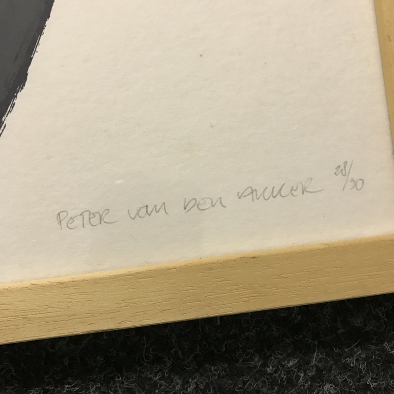 Peter v/d Akker zeefdruk  2 zeefdrukken  kopen? Bied vanaf 1!