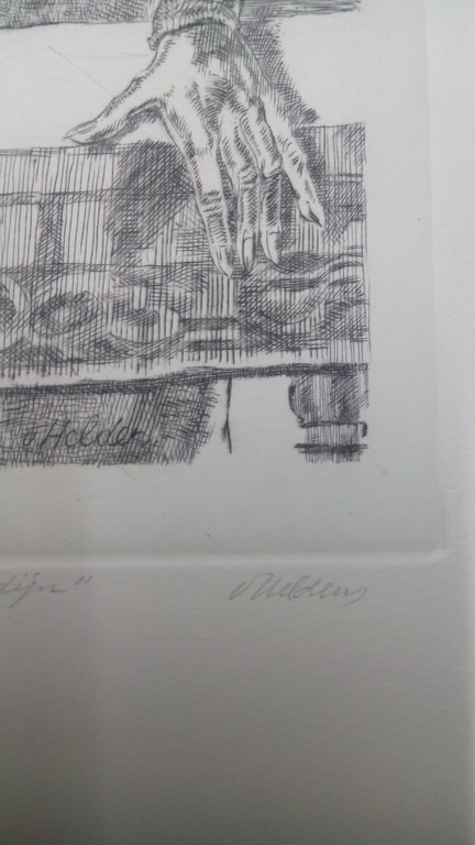 Jan van Helden droge naald ets 3/5 1982 kopen? Bied vanaf 10!