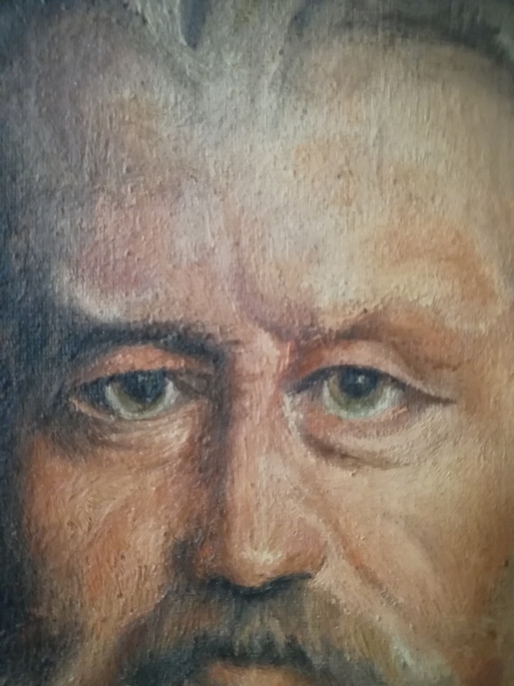 onbekend kunstenaar - olieverf op paneel - portret Luc Faisant kopen? Bied vanaf 1!