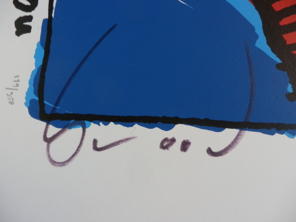 HERMAN BROOD  HANDGESIGNEERDE En Gelimiteerde ZEEFDRUK  K,OOK VAN JOU kopen? Bied vanaf 1!