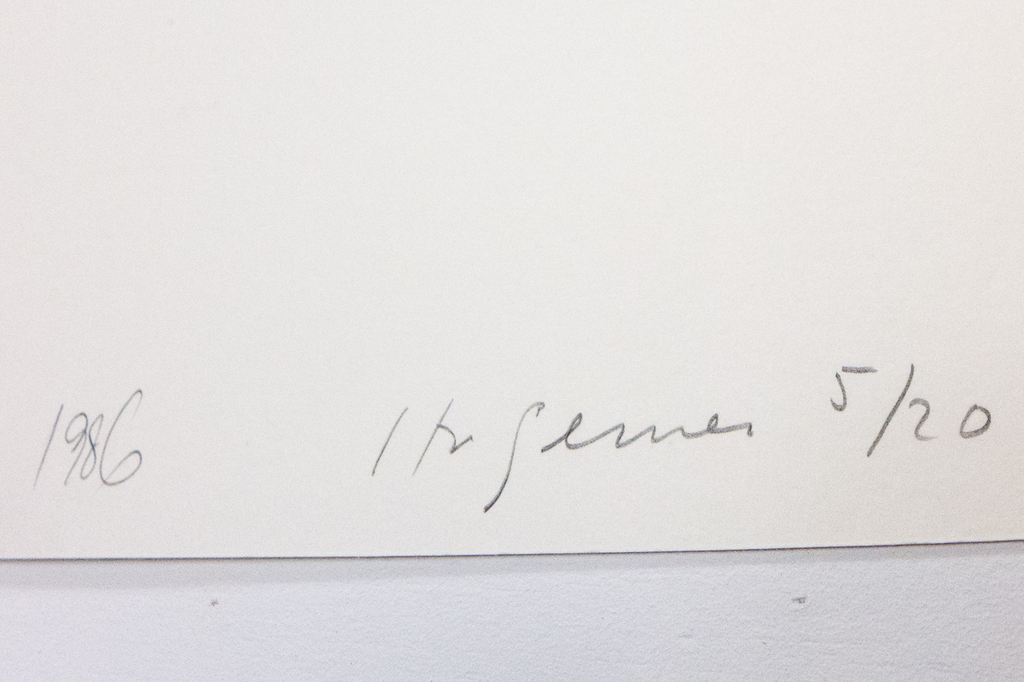 Henk van Gerner: Zeefdruk z.t. kopen? Bied vanaf 20!