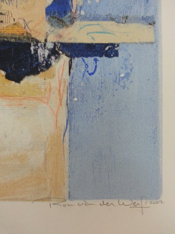 Ron van de Werf, zeefdruk op papier,  kopen? Bied vanaf 30!