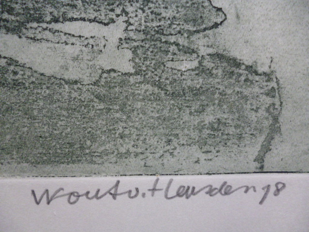 Wout van Heusden - ets - Abstract kopen? Bied vanaf 30!