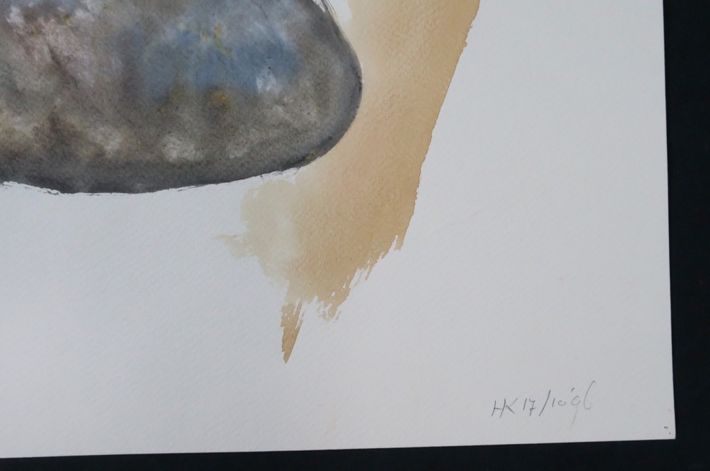 Hans Kuijs: Aquarel en pen op papier, Z.T. kopen? Bied vanaf 1!