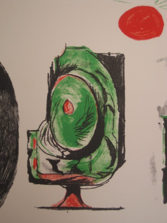 UK 1971 Surrealist litho "Rock Form" Graham Sutherland 1903-1980 gesigneerd kopen? Bied vanaf 1!