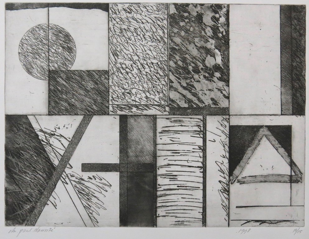 Christiaan Paul Damste: Ets en aquatint, Zonder titel kopen? Bied vanaf 20!