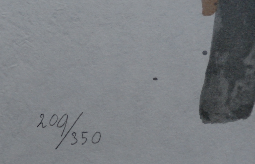 Klaas Gubbels - litho: Het graf, gesigneerd - 2007 kopen? Bied vanaf 110!