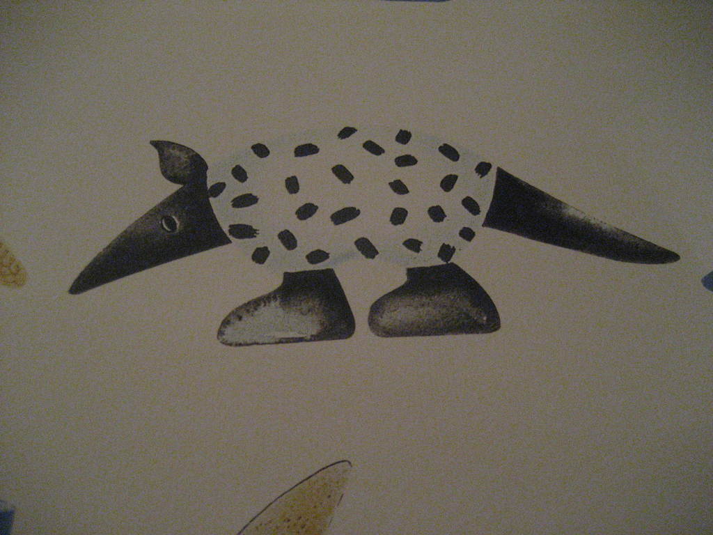 Irene Rezzonico Kleurenzeefdruk Armadillo kopen? Bied vanaf 10!