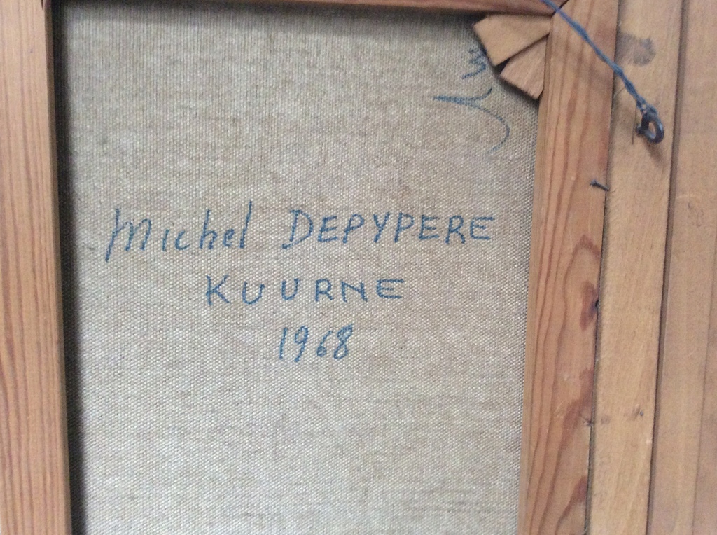 Michel Depypere(1923-1978) - schilderij op doek - Vlaamse Schoonheid kopen? Bied vanaf 500!