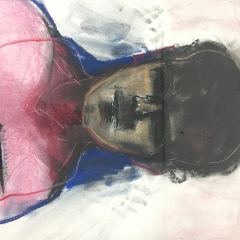 HANS ABBING Originele pastel z.t. kopen? Bied vanaf 1!