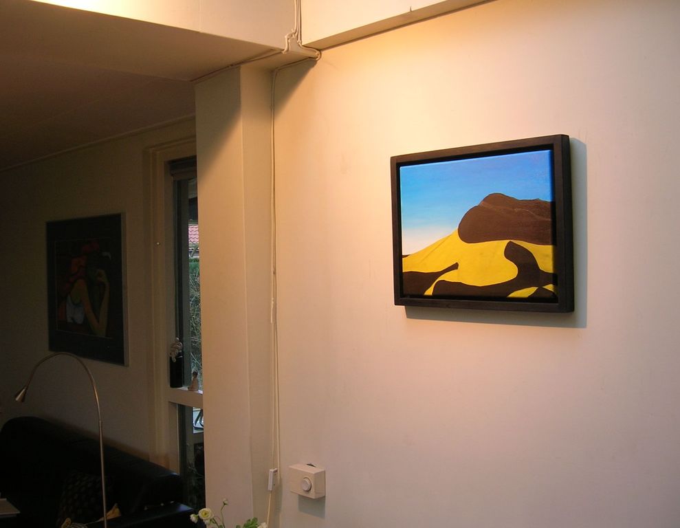 Hein van der Meij: Olieverf op doek, Sahara  kopen? Bied vanaf 1!