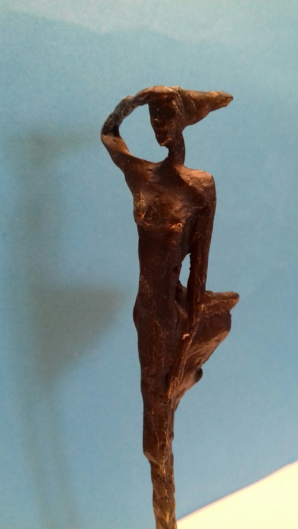 Verbronsd sculptuur - Kijk naar de toekomst - kopen? Bied vanaf 23!