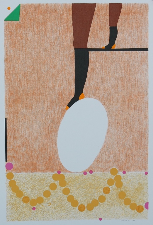 Carin Unverzagt: Zeefdruk, Benen kopen? Bied vanaf 1!