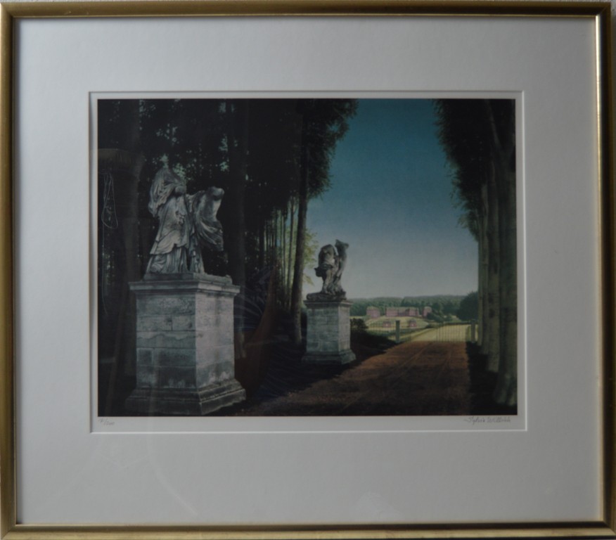 Carel Willink: Zeefdruk - Gezicht op Château Dampierre - opl. 200 ex. kopen? Bied vanaf 239!