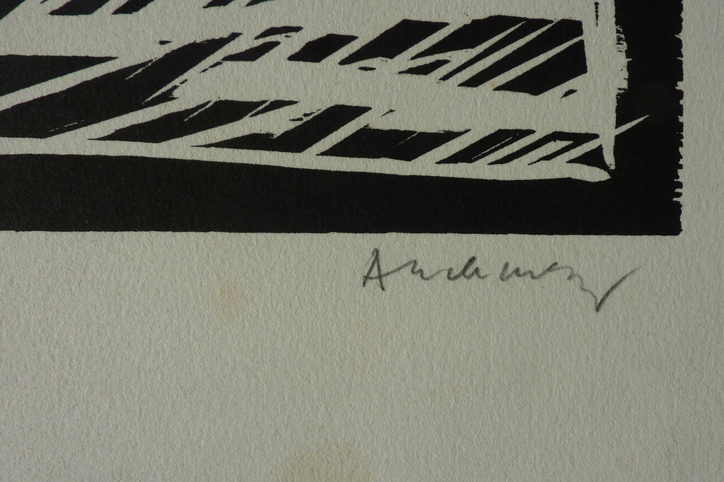 Pierre Alechinsky - Au fil du bois IV - houtgravure kopen? Bied vanaf 565!