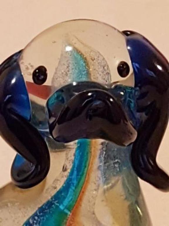 Cave Canem in Murano glas tecnica: Sommerso-incalmo 18 cm x 8 cm kopen? Bied vanaf 29!