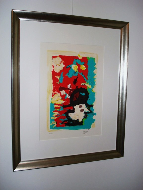 Karel Appel litho uit de portfolio Can we dance a landscape. verkocht voor € 495!