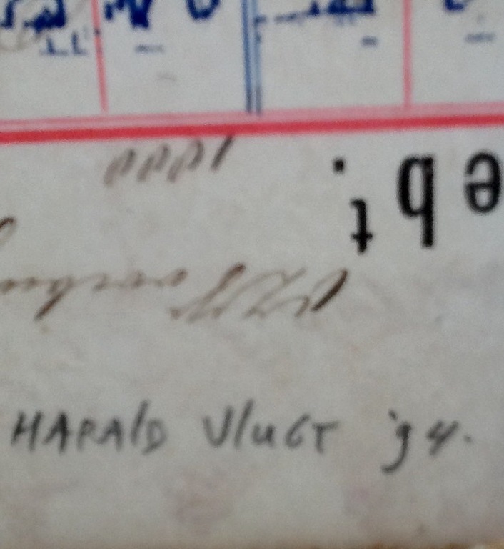 Harald Vlugt,zeefdruk op collage, gesigneerd kopen? Bied vanaf 75!