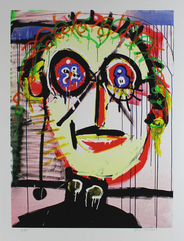 Paul Kostabi - 8 Ball Nation - Giclee - Handgesigneerd - Oplage: 75 - 2012 kopen? Bied vanaf 35!