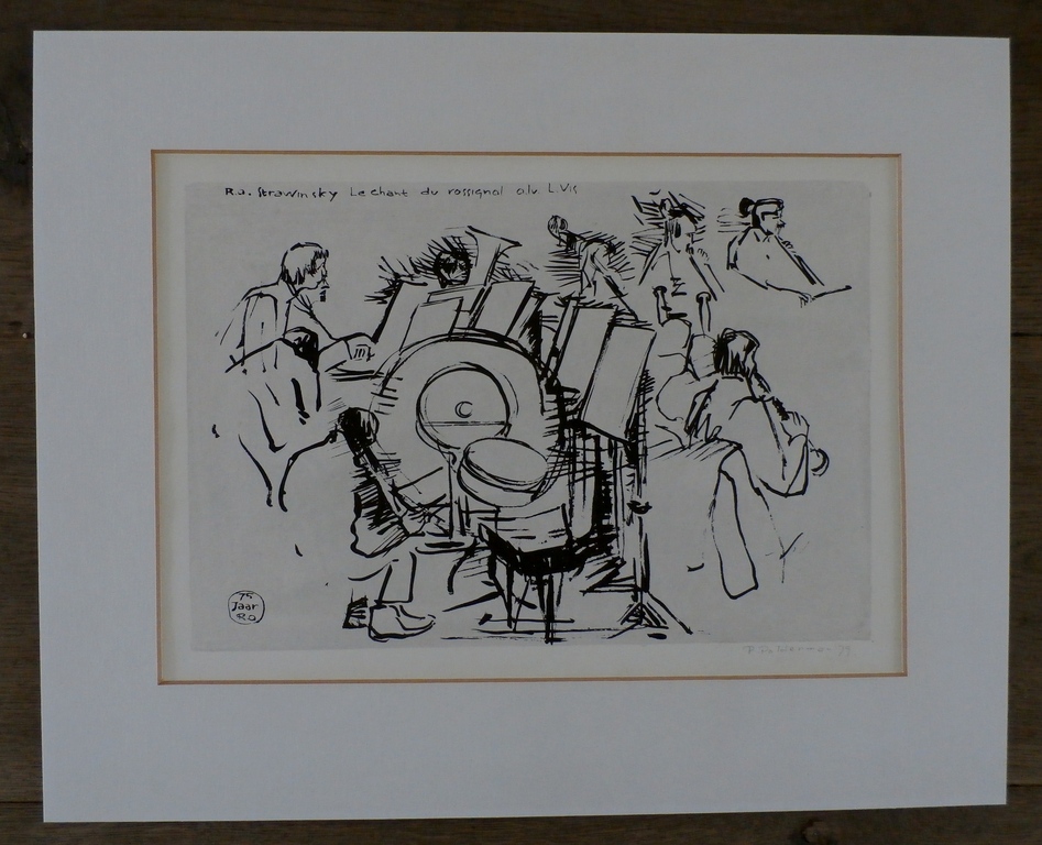 Peter Polderman - Litho - Orkest - 1997 kopen? Bied vanaf 45!