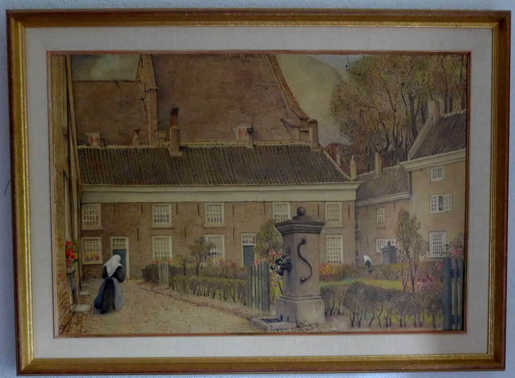 Jan Strube, 1892-1985, het Begijnhof te Breda, olieverf kopen? Bied vanaf 3500!