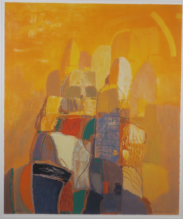 Ahmed Baldin: Zeefdruk, Dag - Ingelijst  kopen? Bied vanaf 60!