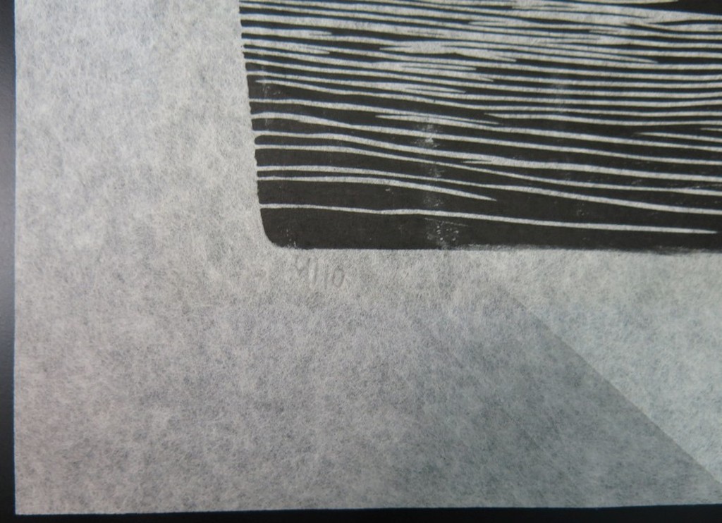 Jose Jansen: Houtsnede op rijstpapier, Zonder titel kopen? Bied vanaf 1!