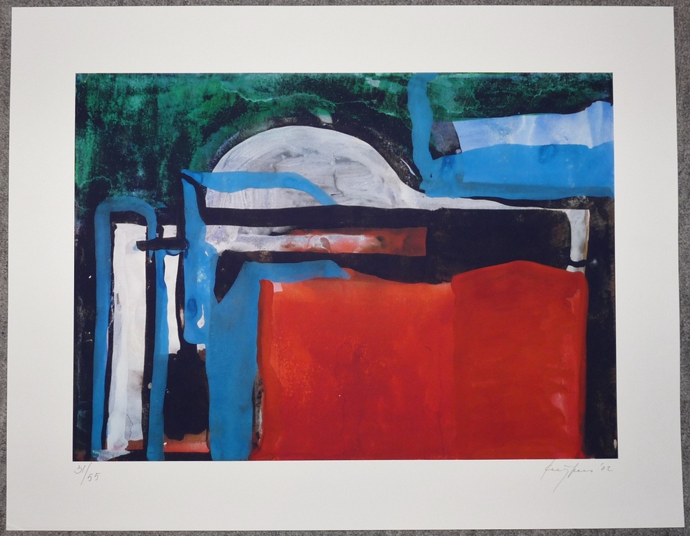 Theo Kuijpers: Giclee, Abstract, Gesigneerd, 2002 kopen? Bied vanaf 75!