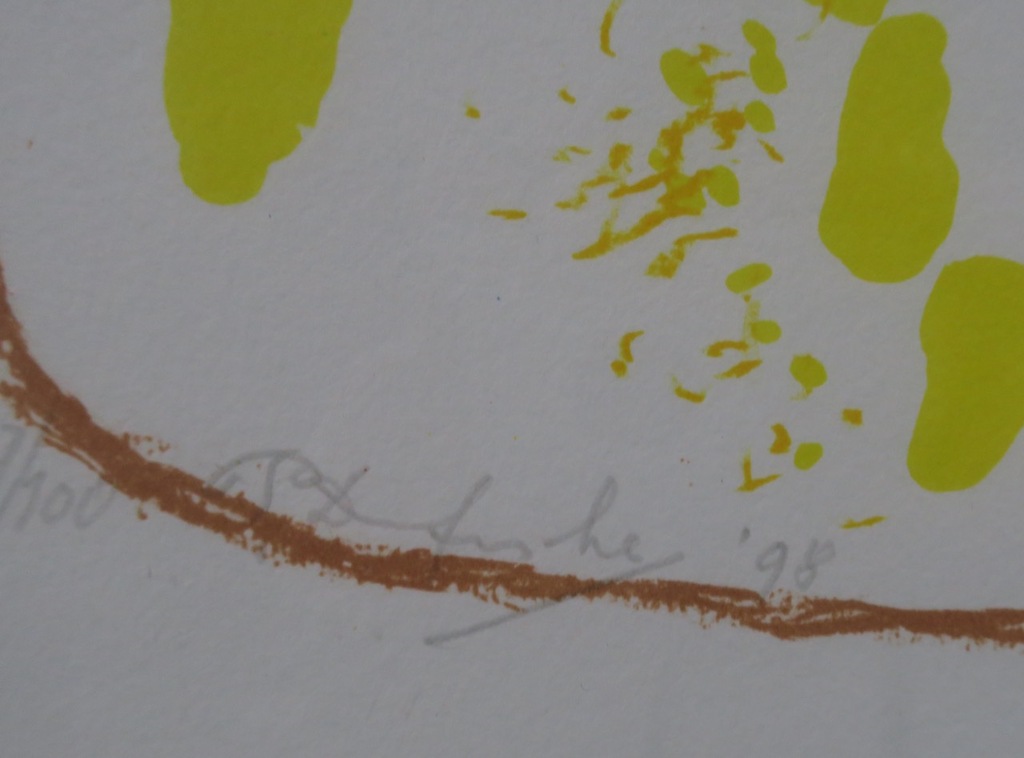 Pieter Defesche: Litho, Zonder titel - Ingelijst kopen? Bied vanaf 1!