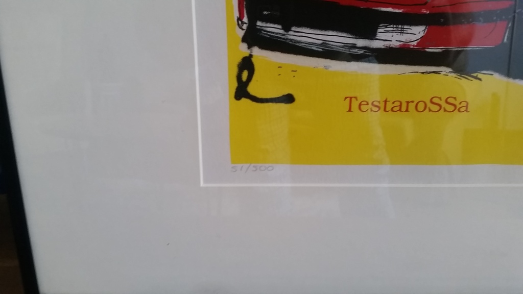 Herman Brood, zeefdruk ingelijst 61 x 51 kopen? Bied vanaf 75!