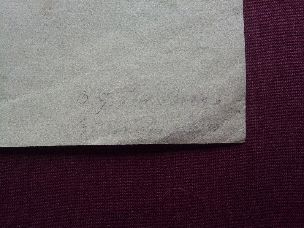 B G ten Berge aquarel storm bij Heemskerk kopen? Bied vanaf 50!