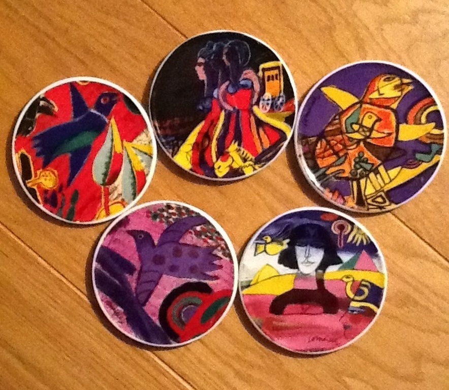 Corneille,porselein, onderzetters kopen? Bied vanaf 20!