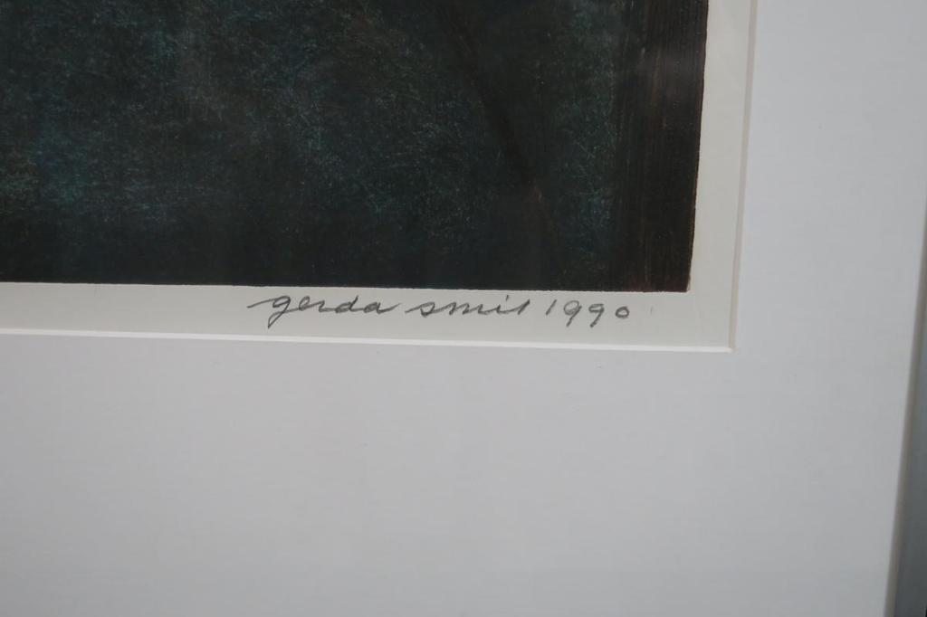 Gerda Smit: Ets, Meisje - Ingelijst  kopen? Bied vanaf 70!