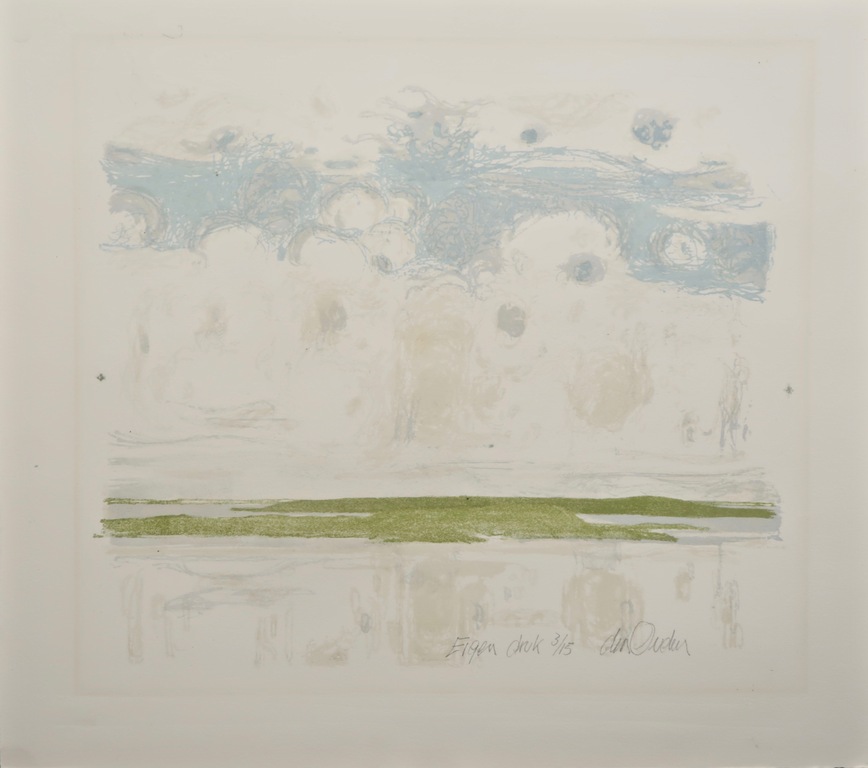 Willem den Ouden: Litho, Zonder titel verkocht voor € 41!