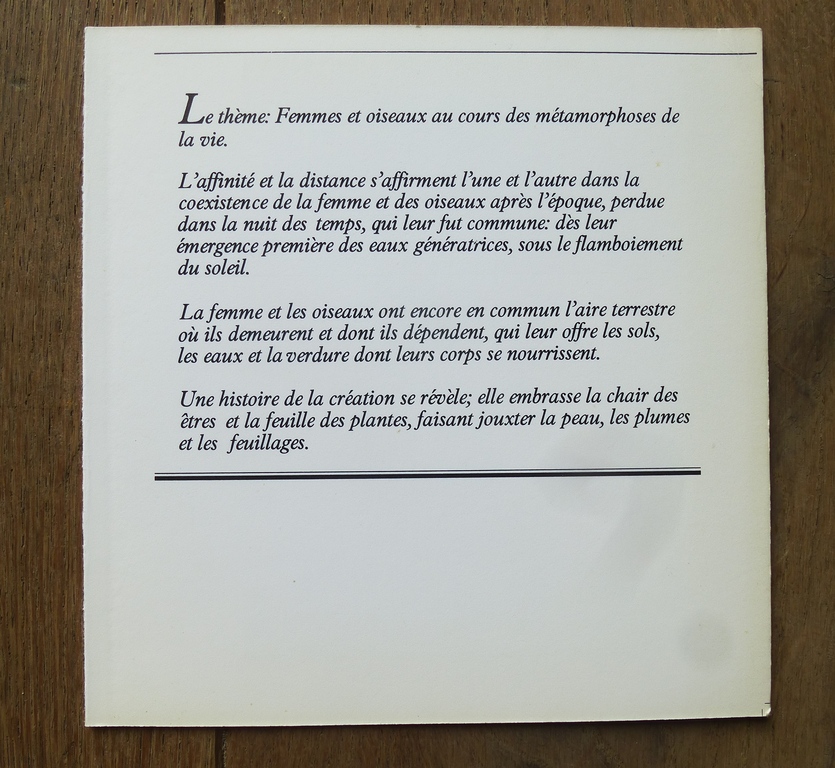 Corneille, litho: Femme et oiseaux, 1980, handgesigneerd kopen? Bied vanaf 1!