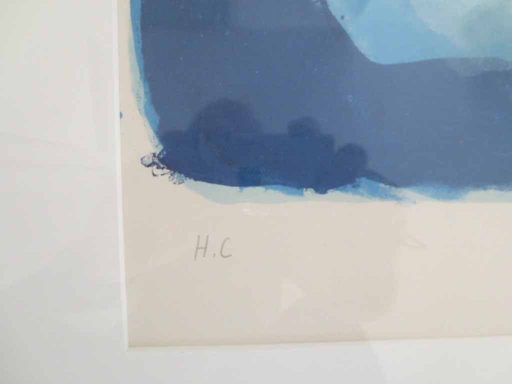 VELDE BRAM van -  hand gesigneerde  kleuren lithografie - z.t.- kopen? Bied vanaf 190!