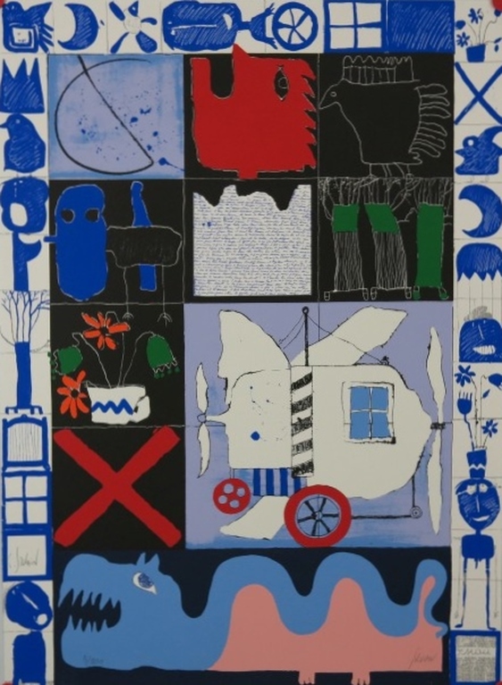 Christian Silvain: Zeefdruk, Vol de Nuit kopen? Bied vanaf 150!