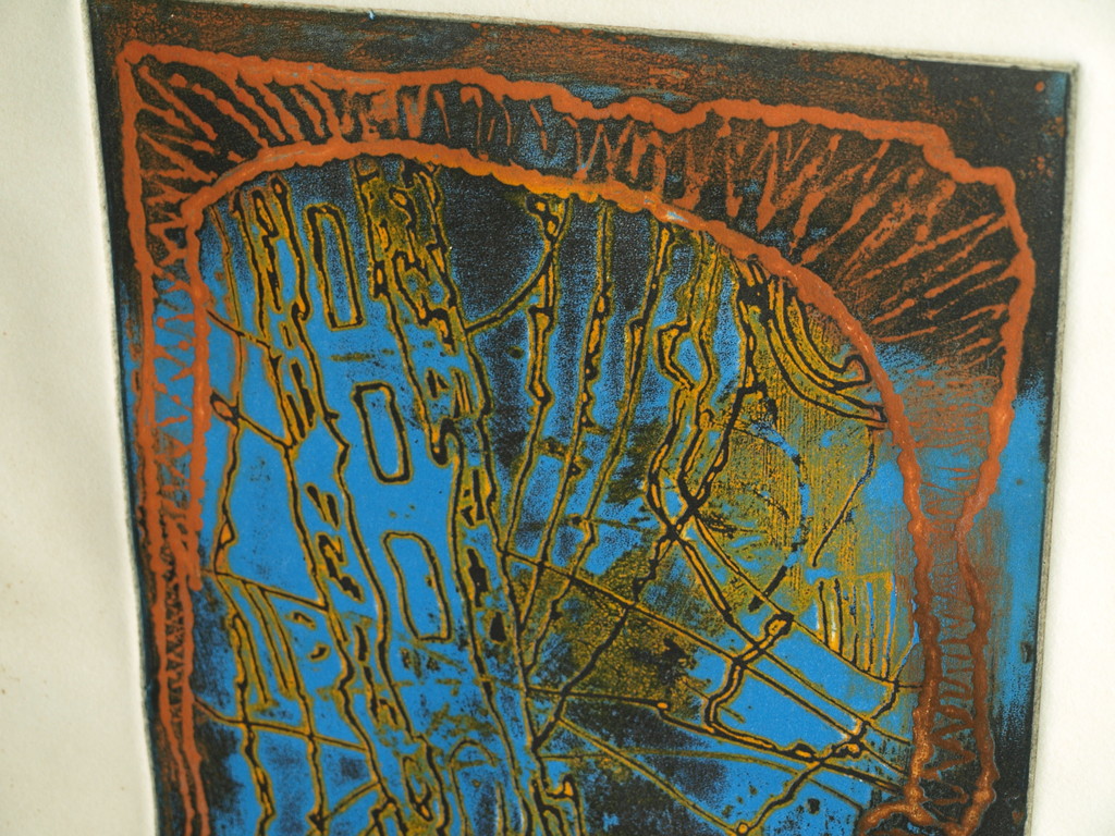 Gertie Mesker : Ets en aquatint – Herfst III – 1979 – oplage 50 ex. kopen? Bied vanaf 1!