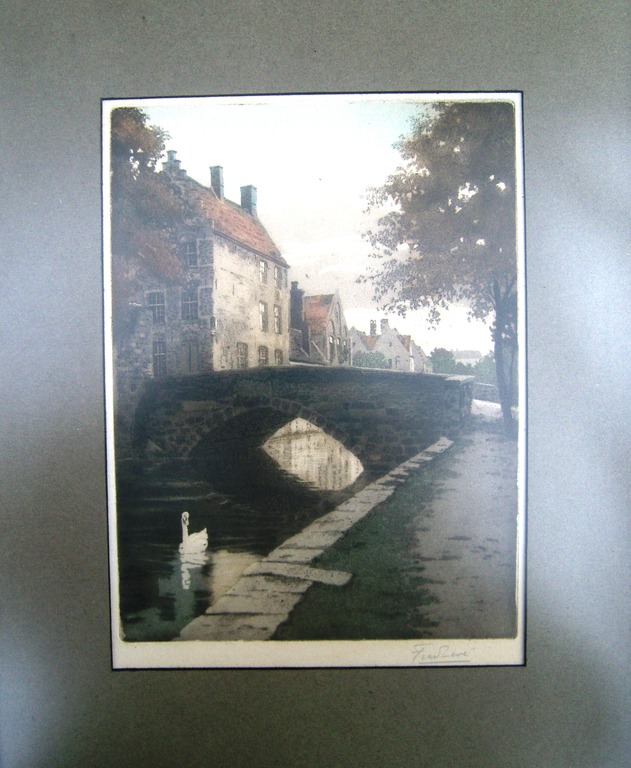 Levé, Frederic: Gekleurde ets verkocht voor € 55!