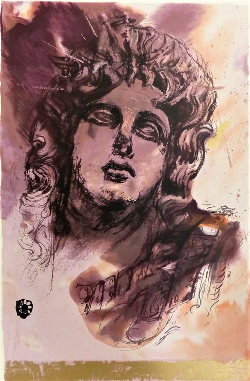 Gertie Bierenbroodsppot,Zeefdruk,handgesigneerd,Oplage 166/250 verkocht voor € 75!