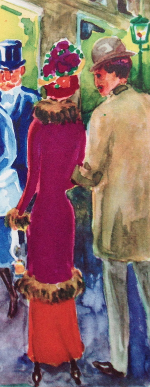 Kees van Dongen, Grafisch werk uit 1947 Incl. certificaat, "Les midinettes" kopen? Bied vanaf 1!