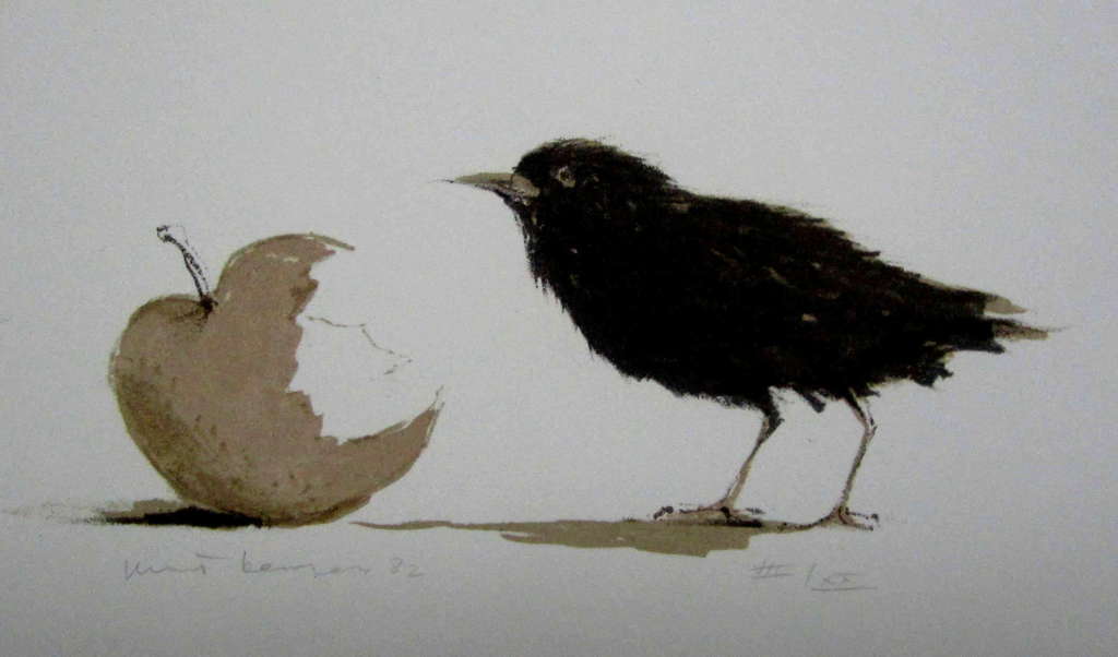 Mart Kempers, titel Spreew, litho verkocht voor € 100!