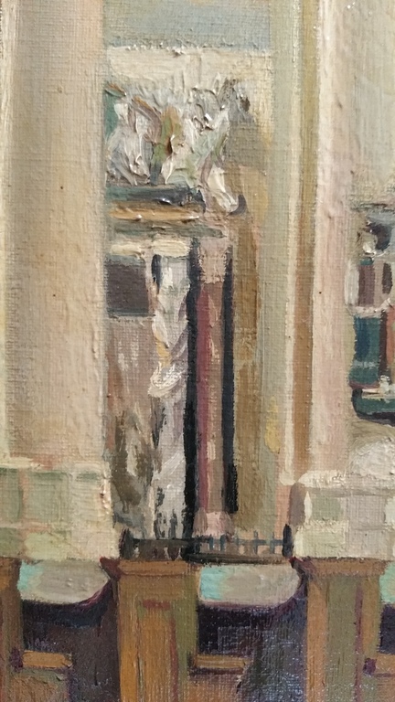 Schilderij "Oude Kerk te Delft" 1926 kopen? Bied vanaf 150!