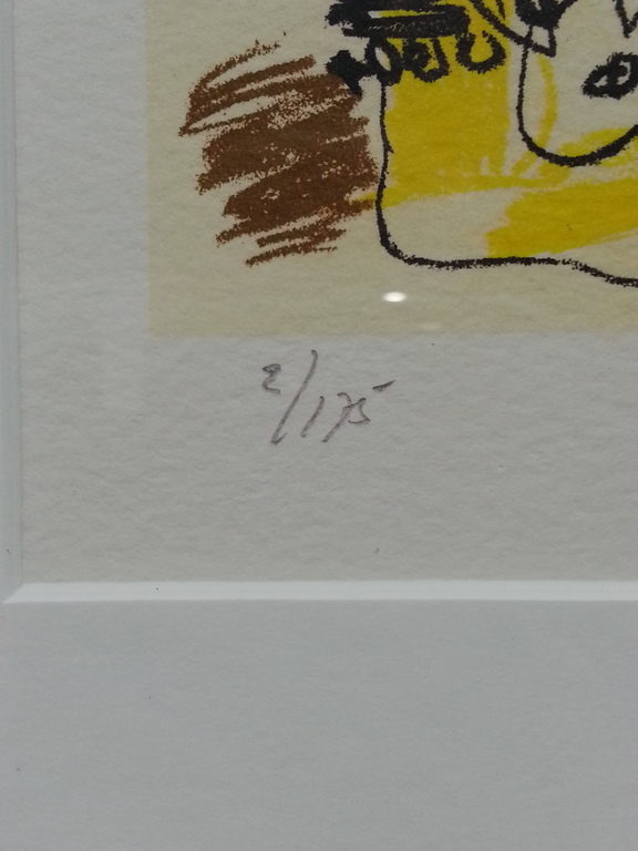 Kees Salentijn, zeefdruk in lijst kopen? Bied vanaf 30!