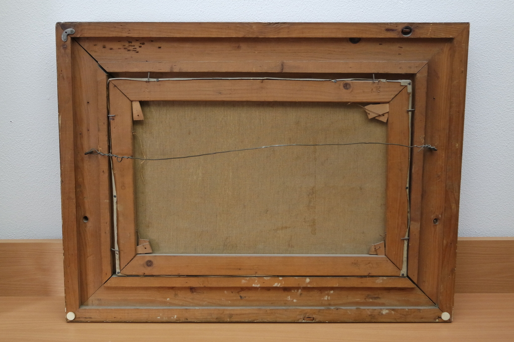 Martinus J. Nefkens (1866-1941) - olieverf op doek- landschap met paard en wagen kopen? Bied vanaf 290!