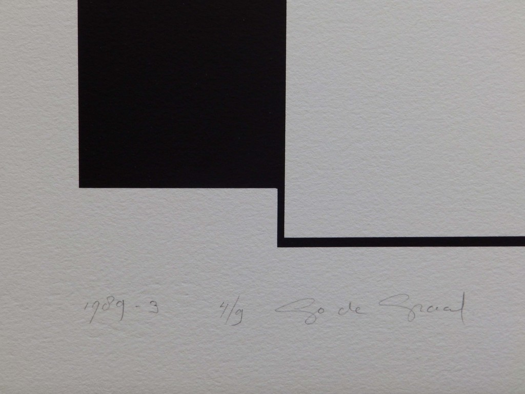 Go de Graaf, zeefdruk, 1989-3 kopen? Bied vanaf 15!