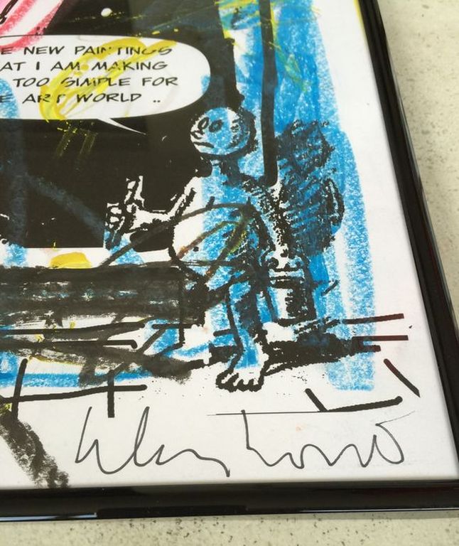 Peter Klashorst - Originele tekening: The world of art kopen? Bied vanaf 1!