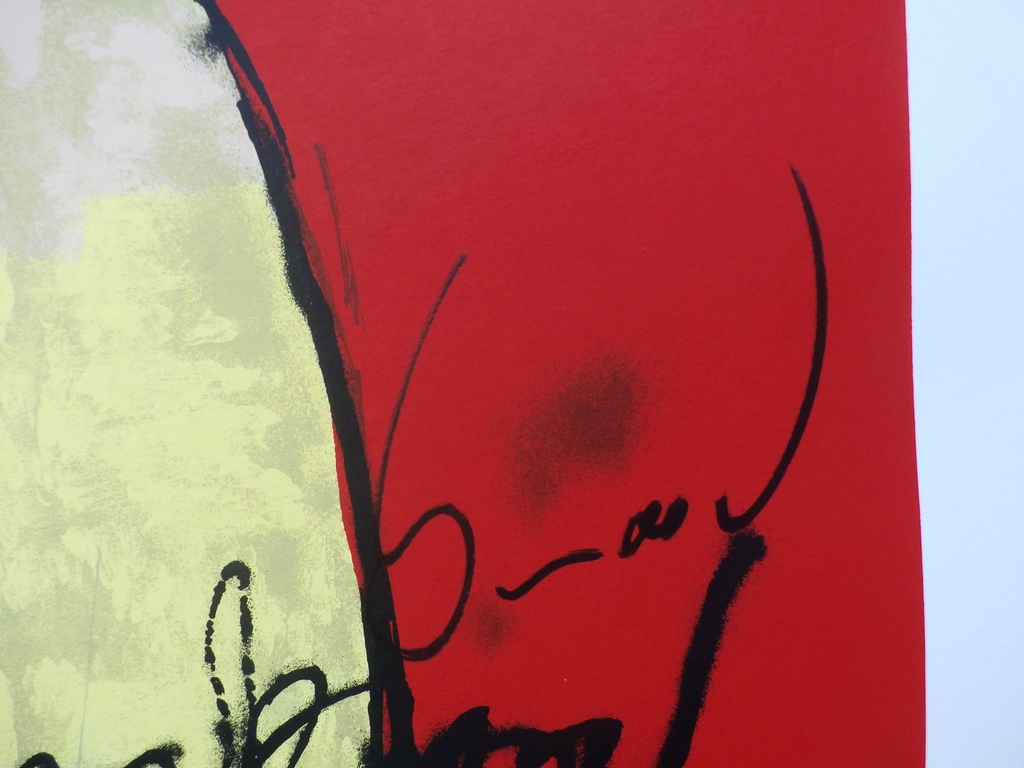 Herman Brood - Herman Brood - grote zeefdruk: Naked Beaty kopen? Bied vanaf 399!