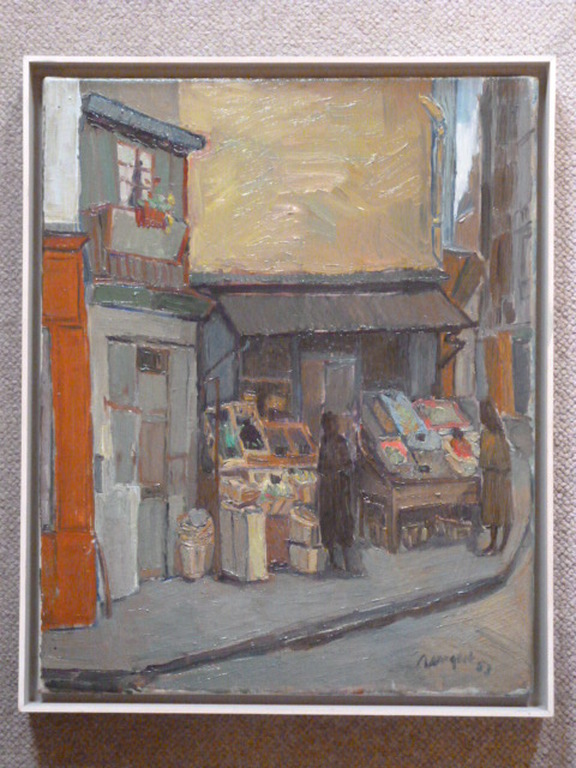 Jan Jongert - olieverf - Rue de Seine, Paris kopen? Bied vanaf 175!